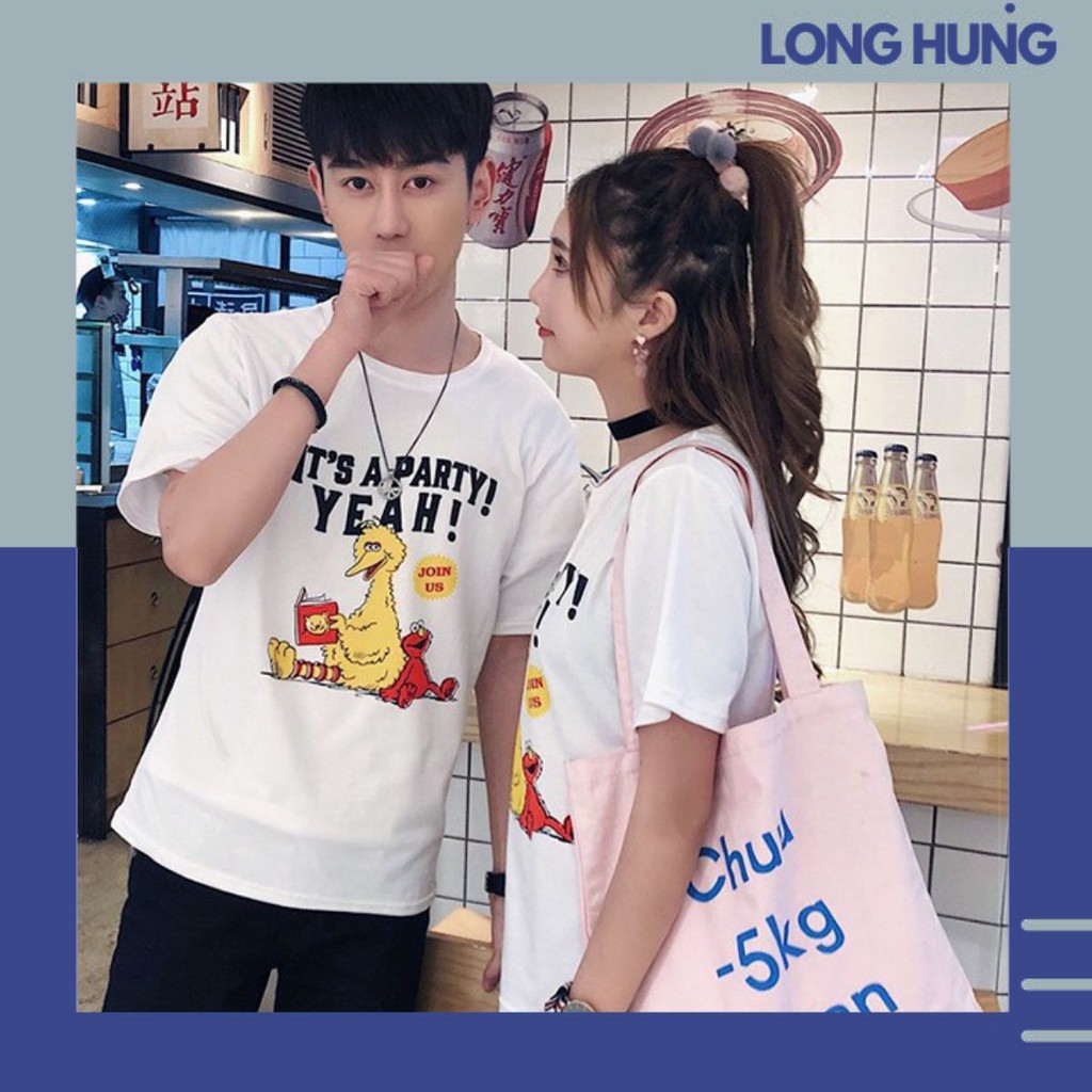 Áo Đôi Hình Thú Siêu Dễ Thương