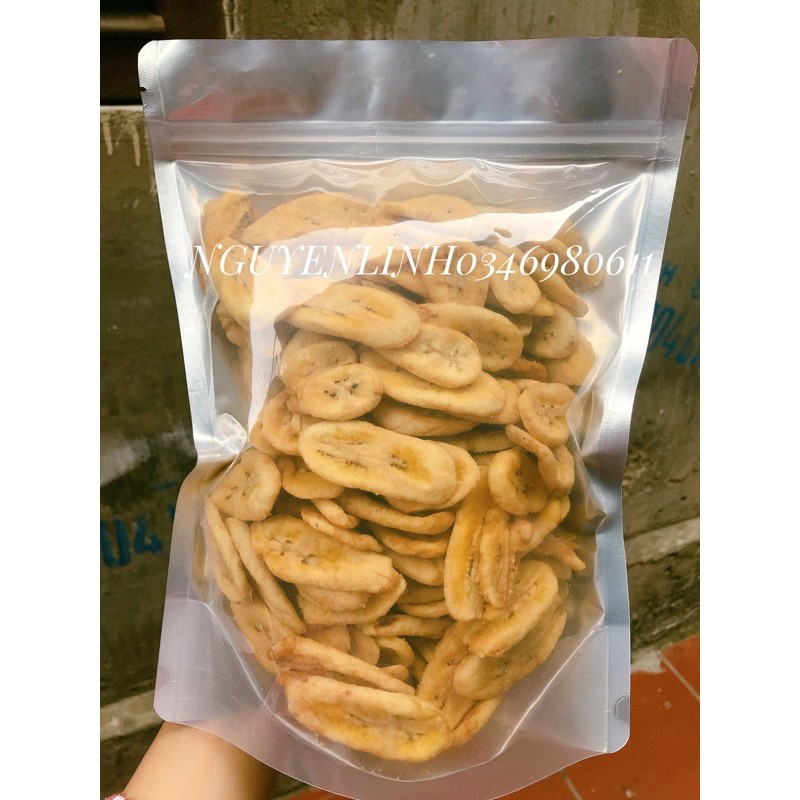 500gr CHUỐI SẤY GIÒN ĐÀ LẠT HÀNG NGUYÊN