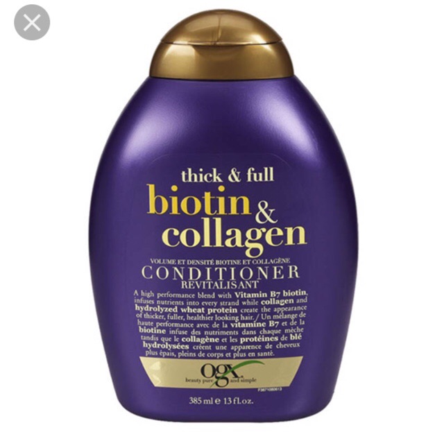 👩🏼 DẦU GỘI BIOTIN & COLAGEN NGĂN RỤNG TÓC 385ml