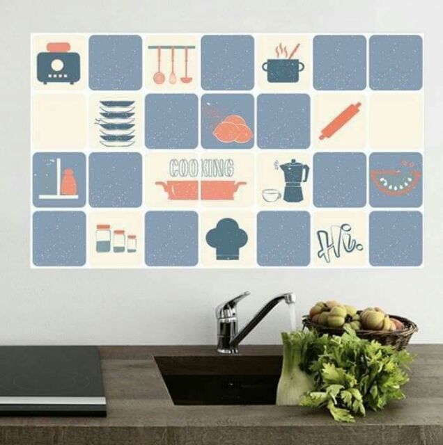 TẤM DÁN BẾP CÁCH NHIỆT HÌNH 3D 90*60cm LOẠI ĐẸP | BigBuy360 - bigbuy360.vn