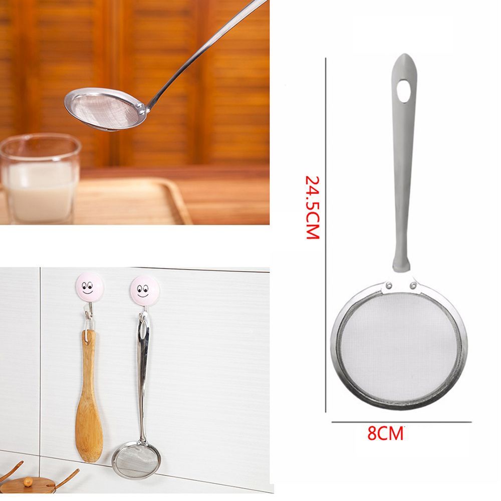 Vá Lưới Vớt Thực Phẩm Bằng Thép Không Gỉ Mới