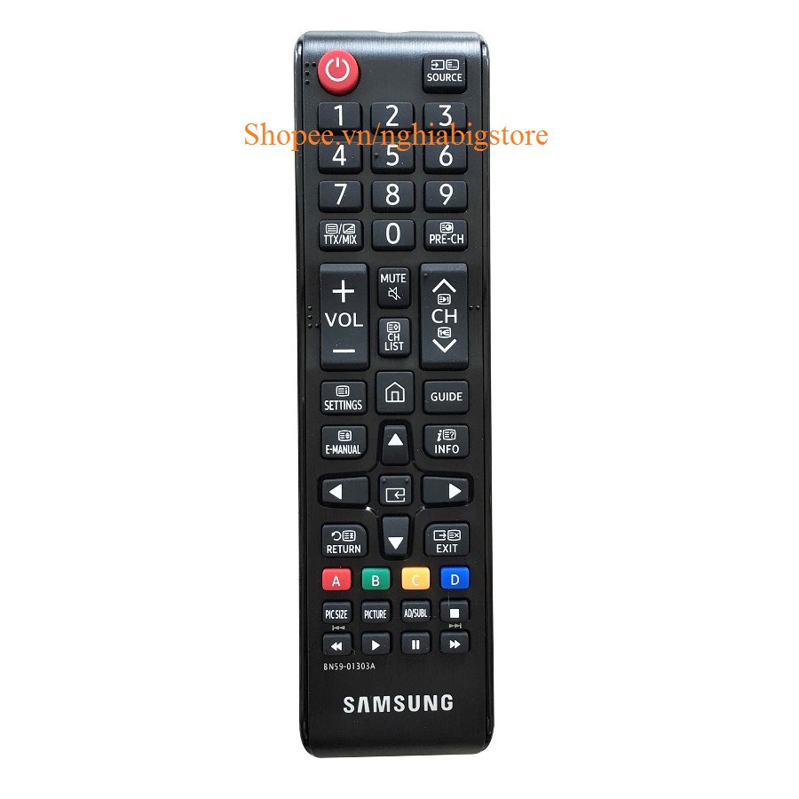 Remote Điều Khiển Tivi SAMSUNG, Internet Smart TV BN59-01303A