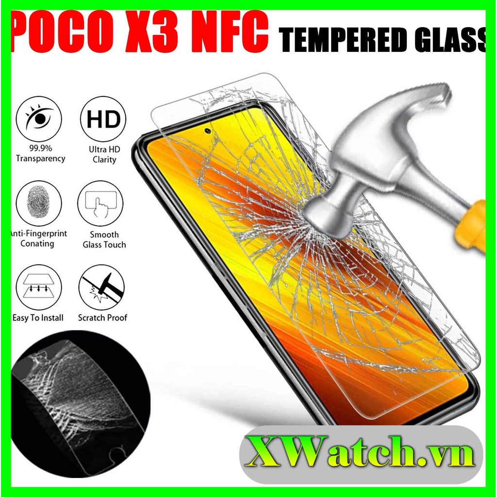 Cường Lực Full Màn Full Keo Xiaomi Mi 11 lite / Poco X3 NFC / Poco X3 pro Redmi Note 10 / Note 10 pro