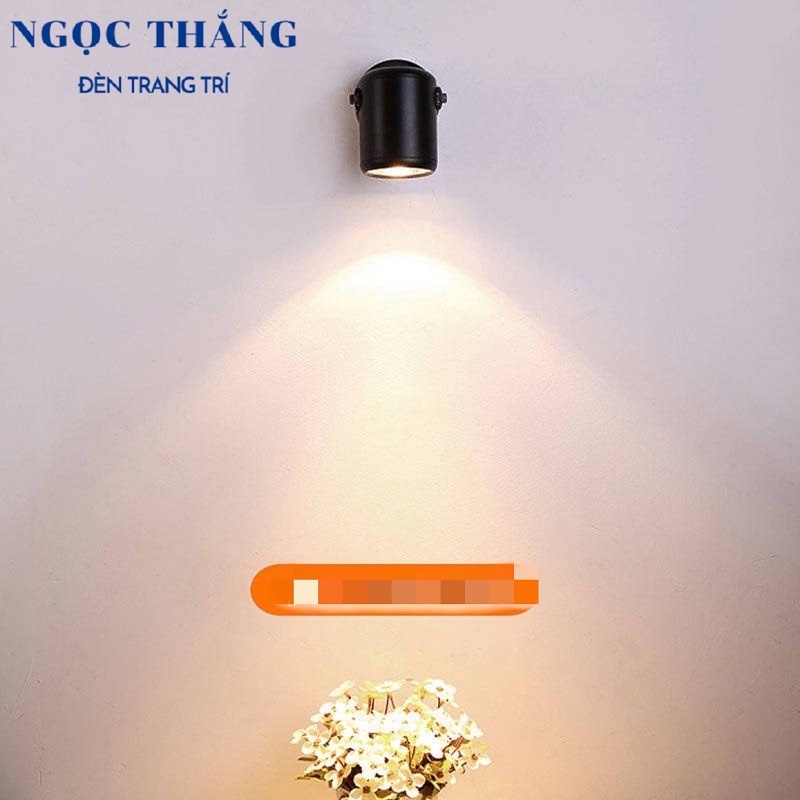 Đèn Led soi gương chiếu tranh gắn tường phòng ngủ phòng khách Led 7W PT008B Ngọc Thắng