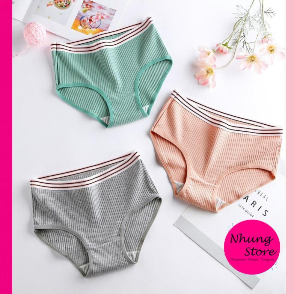 Quần Lót Cotton Nữ Cao Cấp Mỏng Mềm Mát - đồ lót nữ đẹp DL105