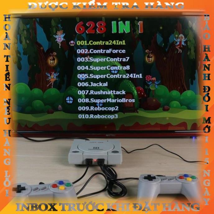 Máy Chơi Game playstation 4 Nút HDMI 628 trò nes+20 trò mới , tay cầm game,ps4-Bảo hành 24 tháng thangthanh