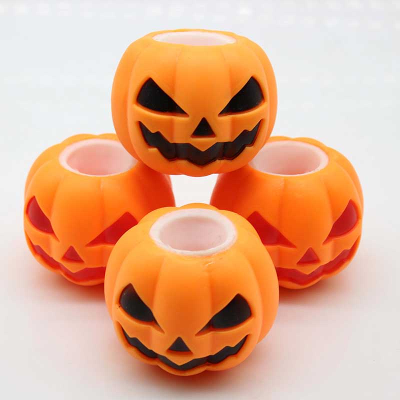 1 Đồ Chơi Bóp Giảm Căng Thẳng Hình Bí Ngô Halloween