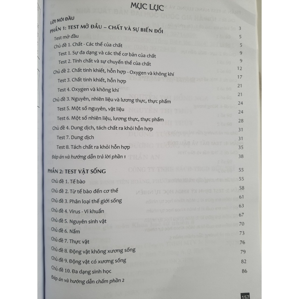 Sách - Kiểm tra, đánh giá môn Khoa Học Tự Nhiên 6