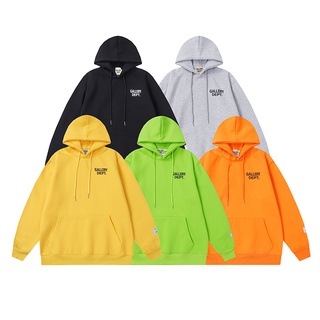Gallery dept Áo hoodie cotton Trung Tính In Hình Thời Trang