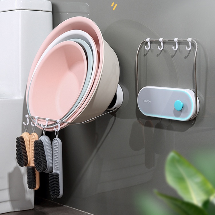 Ecoco Kệ Đựng Đồ Dùng Đa Năng Gắn Tường Tiện Dụng Cho Phòng Tắm