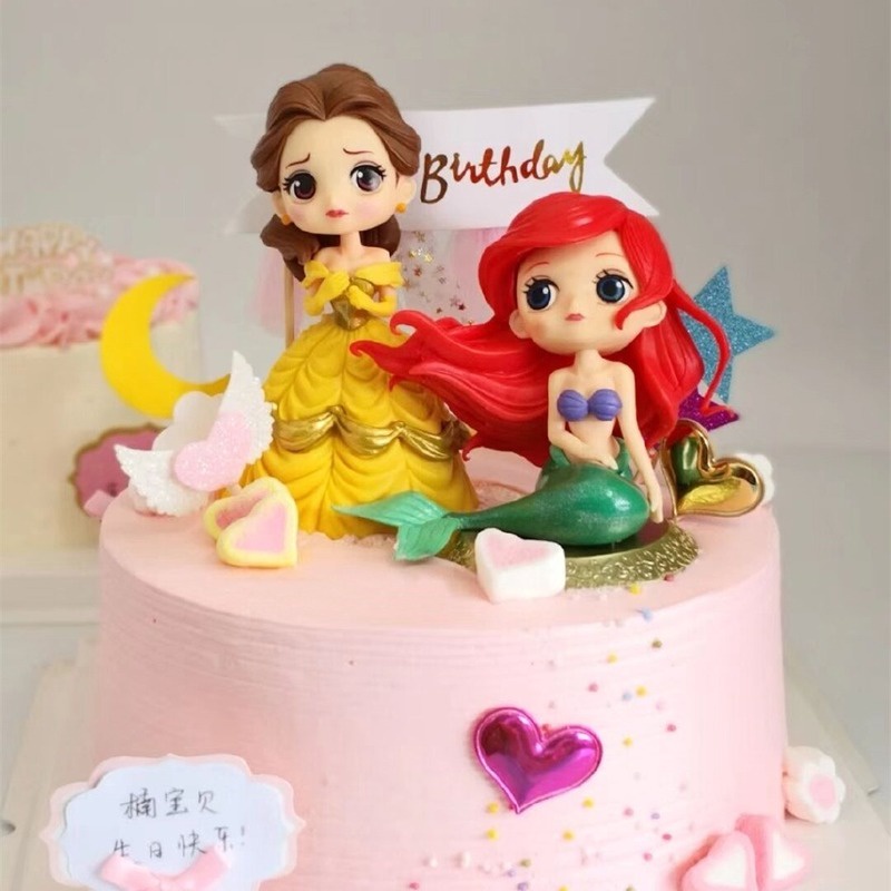 DISNEY Q Posket Topper / Búp Bê Dễ Thương Cho Trẻ Em / Công Chúa