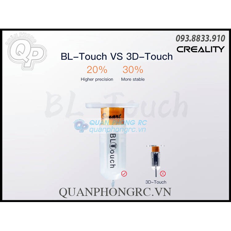 Creality BL Touch v3.1 Auto Bed Leveling Kit Bộ Cảm Biến Cân Bàn Tự Động Ender 3 V2 CR10 V2/3 32 Bit Mainboard