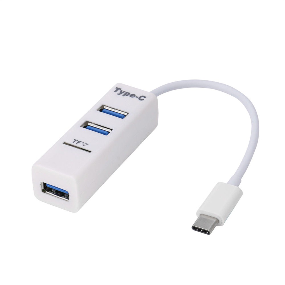 Bộ Chia 3 Cổng Usb 2.0 Tích Hợp Đầu Đọc Thẻ Nhớ Tf Cho Pc Laptop