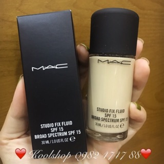 🎀Kem Nền MAC Studio Fix Fluid SPF 15🎀
