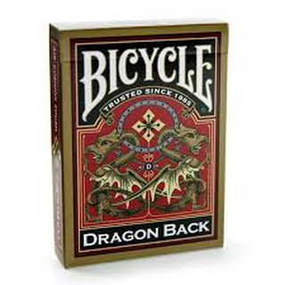 Bài tây Poker Bicycle Gold Dragon back Playing Cards