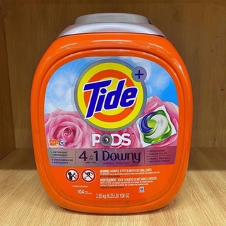 viên giặt tide Mỹ 4 in 1 hương downy và ultra oxi 104 viên