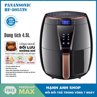 NỒI CHIÊN KHÔNG DẦU ĐIỆN TỬ PANANSONIC - DUNG TÍCH 4.5L - Bảo hành 12 tháng - Air Fryer