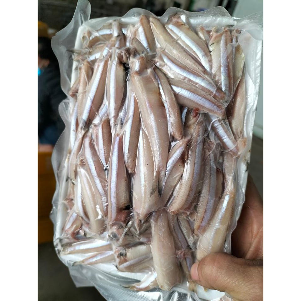Cá cơm làm sạch bỏ đầu khay 500g