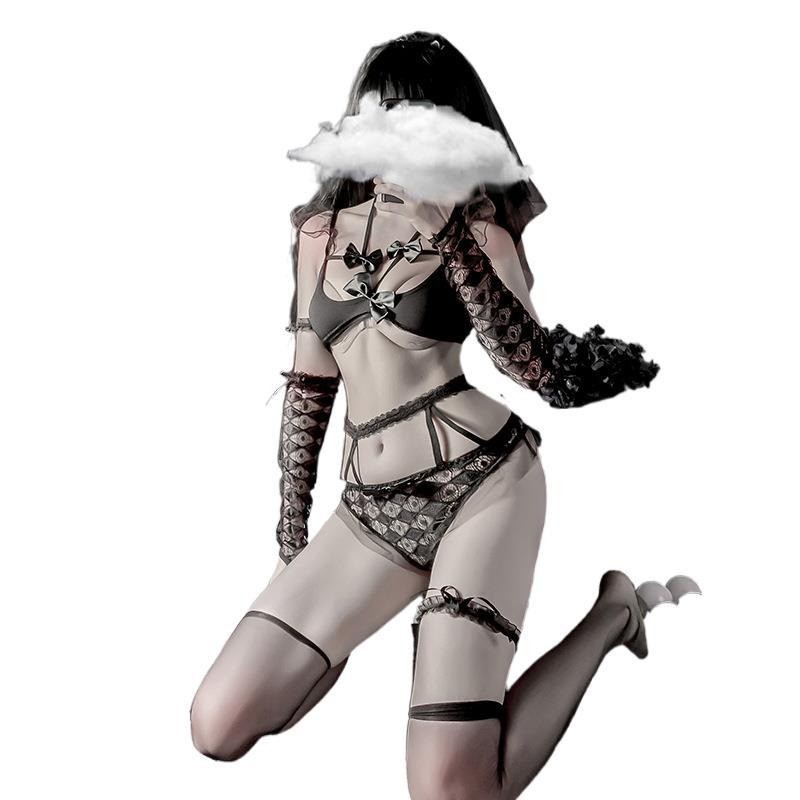 Đồ ngủ sexy cosplay cô dâu bộ đồ ngủ sexy đầy đủ phụ kiện 294 | BigBuy360 - bigbuy360.vn