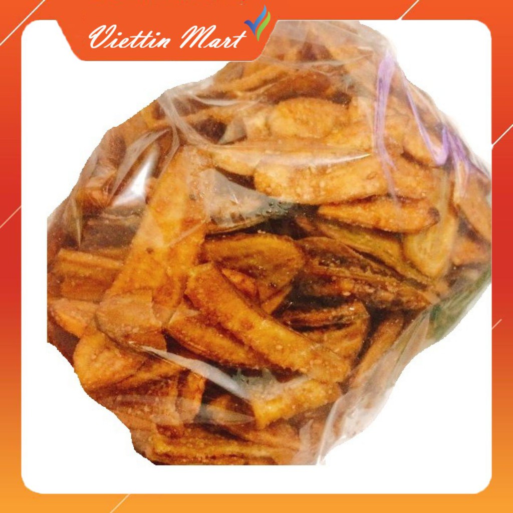 1kg Chuối mè sấy giòn loại ngon