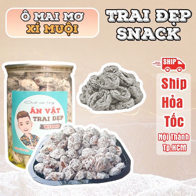 Ô Mai Mơ Xí Muội Đà Lạt Hủ 350g - Trai Đẹp Snack