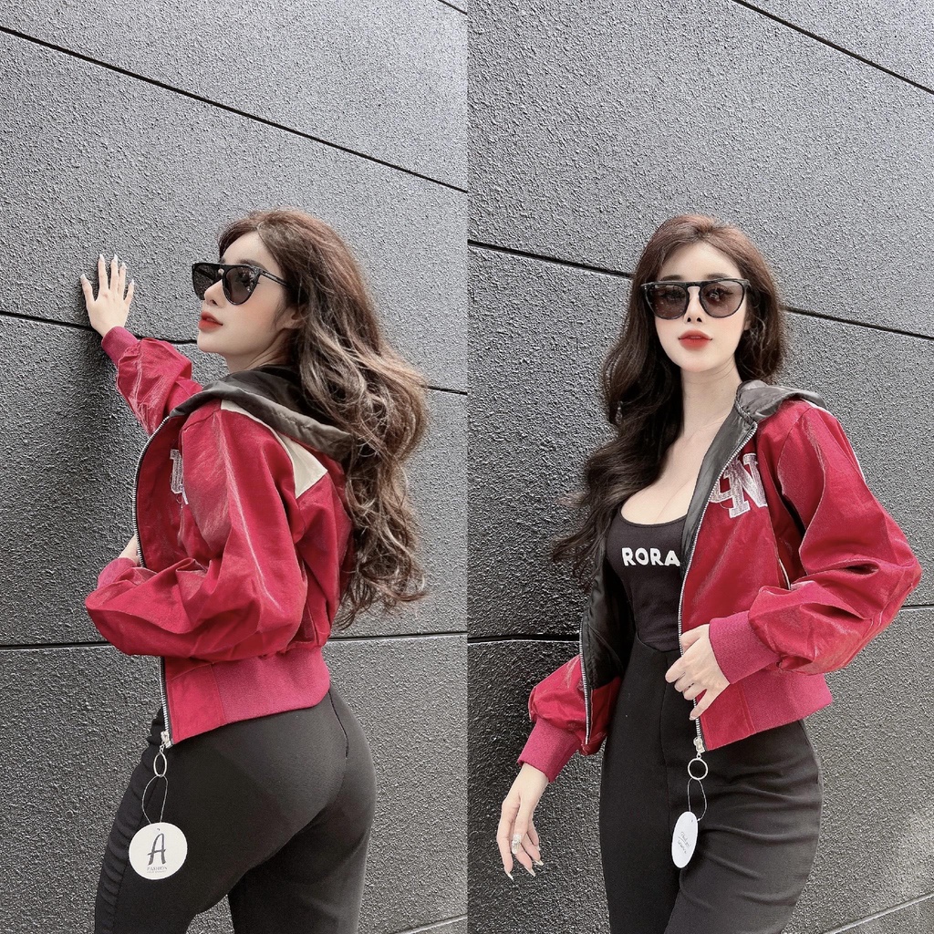 Áo Khoác Chống Nắng Có Nón Tiện Lợi Che Nắng Che Mưa Thêu Chữ UN Sanh Chảnh Mẫu Áo Phom Dài Cao Cấp Hàng QC VNXK