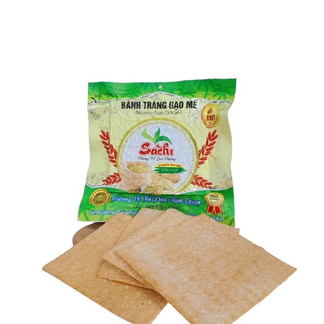 Bánh Tráng Gạo Khoai Tây Cao Cấp Nướng Sẵn SACHI 75 Gam
