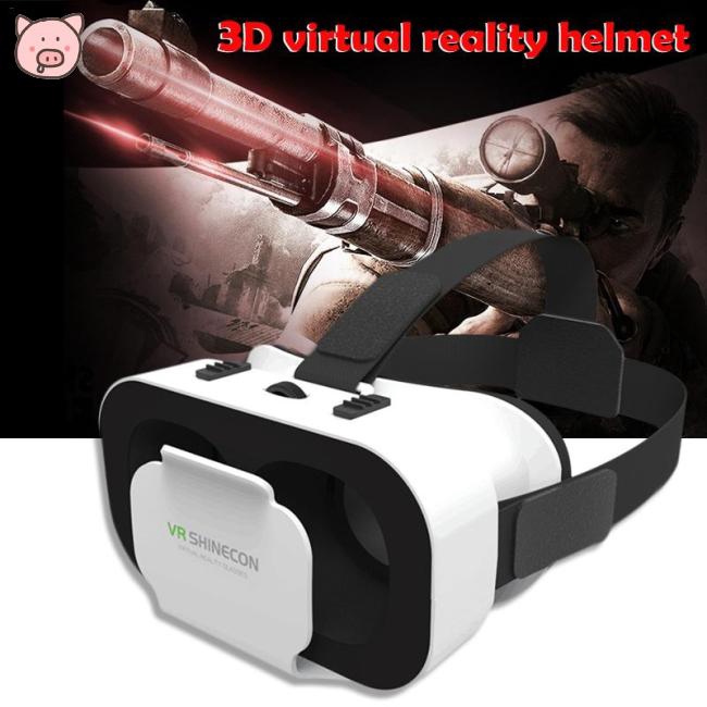 VR SHINECON G05A 3D VR Glasses Headset for 4.7-6.0 inches Android iOS Smart Phones