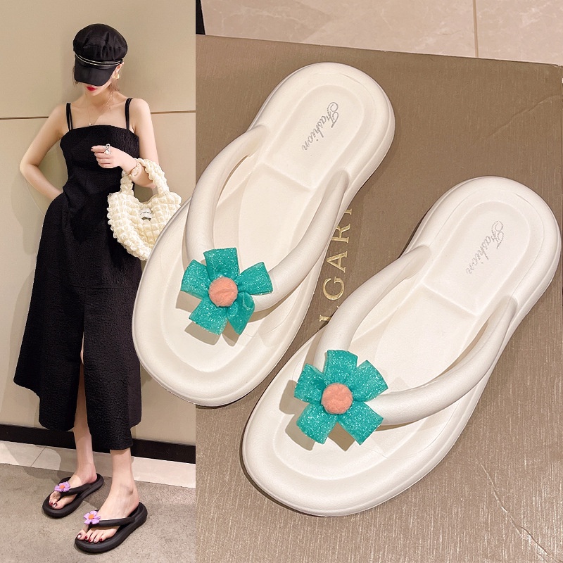 Dép Sandal Xỏ Ngón Màu Kẹo Ngọt Thời Trang Mùa Hè Cho Nữ