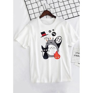 Áo phông Hoạt hình tô tô vô diện Unisex