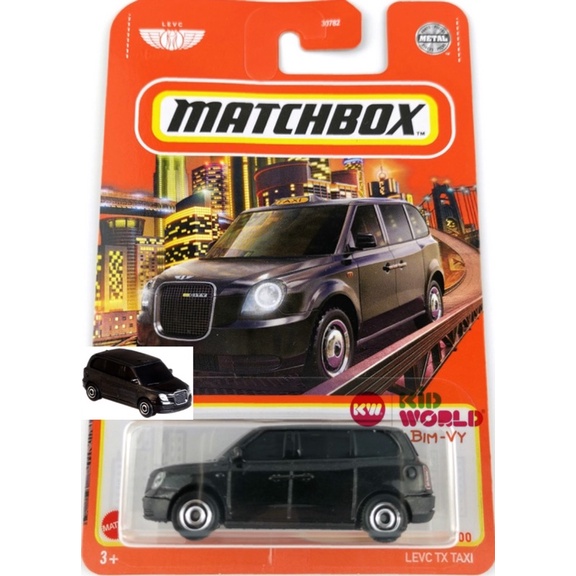 Xe mô hình Matchbox LEVC TX Taxi GVX56.