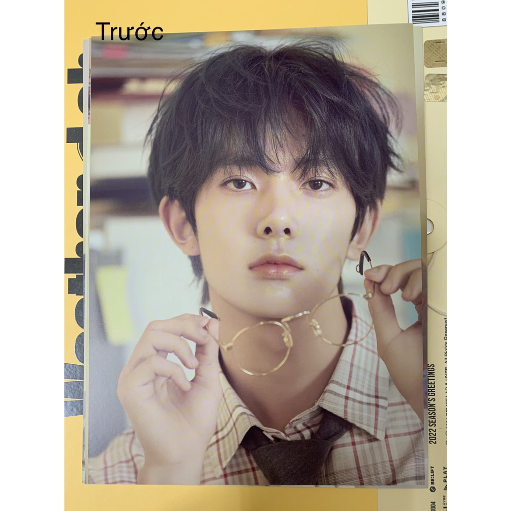 Thẻ ảnh Minipost nhóm Enhypen season greeting 2022 hàng chính hãng