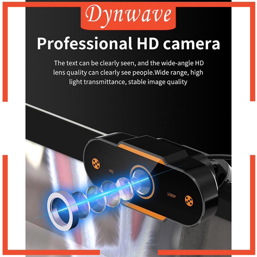 Webcam HD USB Tự Động Lấy Nét Tích Hợp Micro Cho Học Online