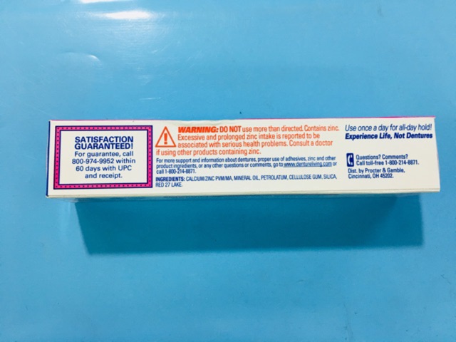 Keo Dán Răng Fixodent