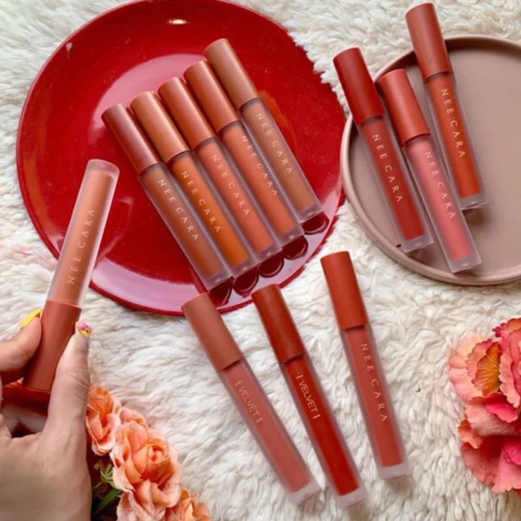 [Thái Lan] Son Kem Nhung Lì Nee Cara Velvet Matte Lip Glaze NA1961