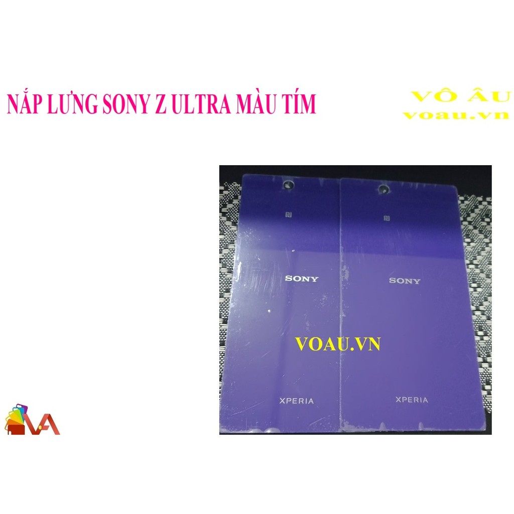 NẮP LƯNG SONY Z ULTRA MÀU TÍM [chính hãng]