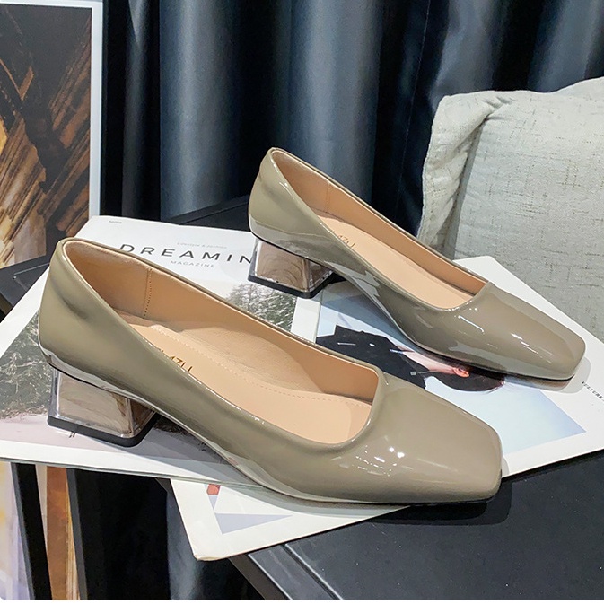 Giày Cao Gót Công Sở Phong Cách Retro Size Nhỏ 33 34