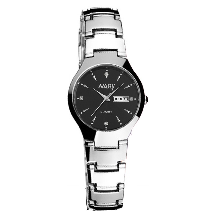 Đồng hồ nữ/nam Nary 2 lịch chống nước dây thép không rỉ SP751 (Nhiều màu) | BigBuy360 - bigbuy360.vn