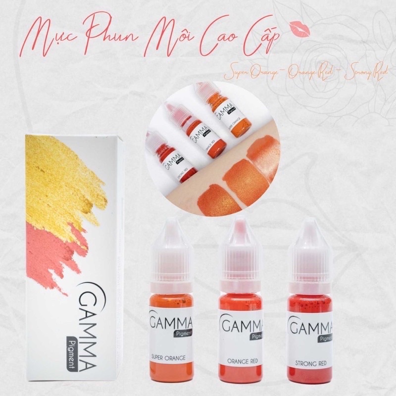 [CHÍNH HÃNG] Mực Gamma mini 3,3ml, Fullsize 10ml