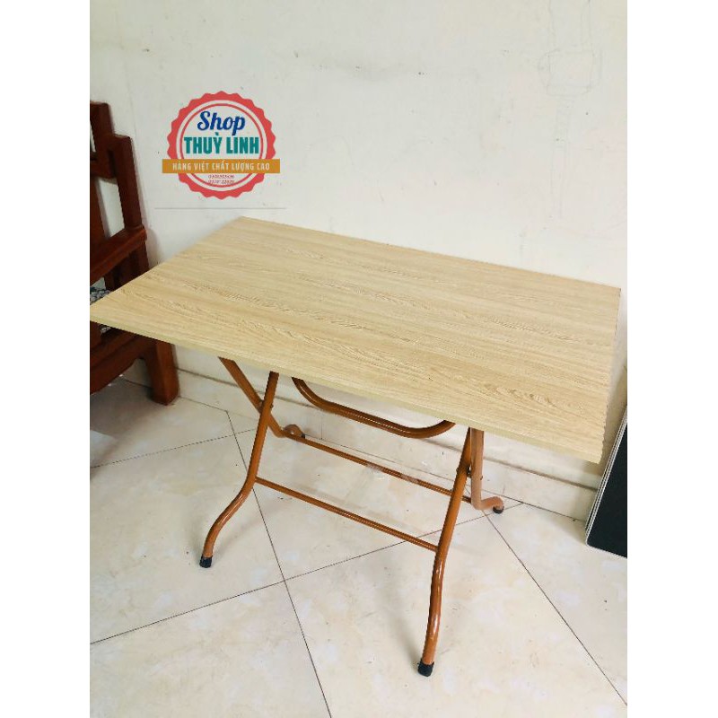 Bàn gấp chân cao 75cm , Gỗ MDF phủ melamine nhiều màu sang trọng | BigBuy360 - bigbuy360.vn