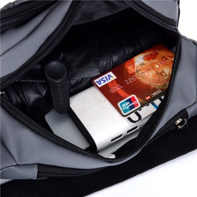 Túi Đeo Chéo Trước Ngực Vải Oxford Chống Nước Nhiều Ngăn Đa Năng Thời Trang Phong Cách Mới Giản Dị Dành Cho Bạn Nam