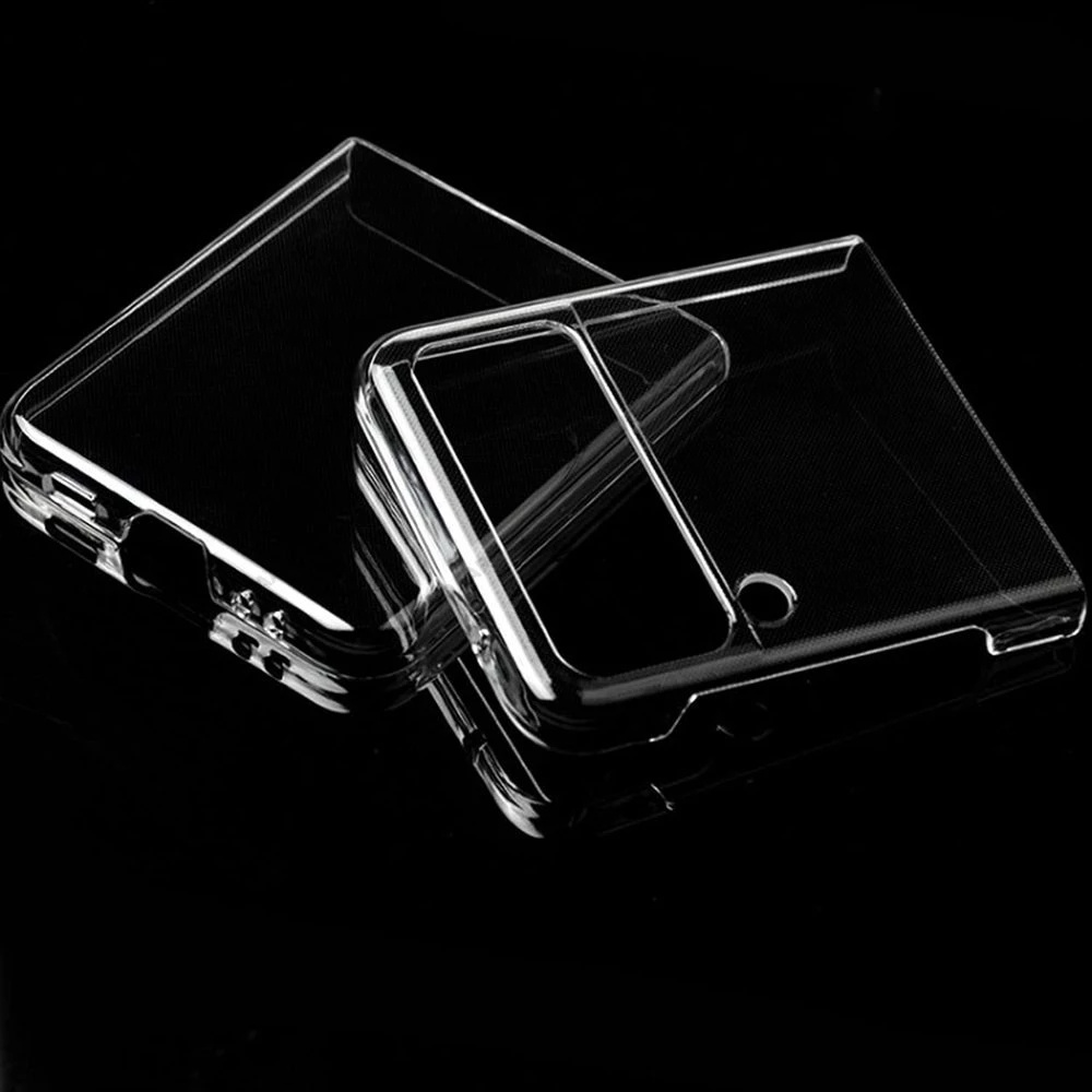 Ốp điện thoại ôm khít máy có độ trong suốt cao cho Samsung Galaxy Z Flip 3 5G Z Fold 3 Z Flip