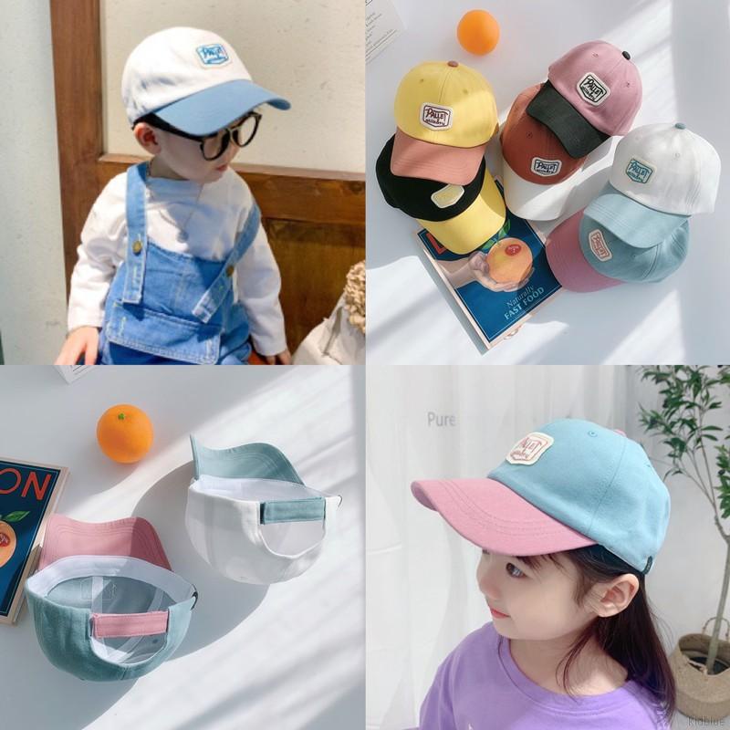 Mũ Lưỡi Trai Chống Nắng In Chữ Hoạt Hình Dễ Thương Cho Bé