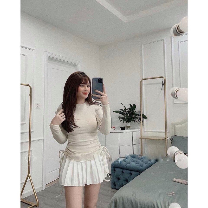 ÁO LEN TĂM RÚT DÂY