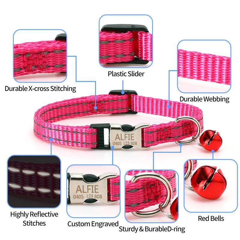 Dây Đeo Cổ Có Thể Điều Chỉnh Tên Chống Lén Cho Thú Cưng