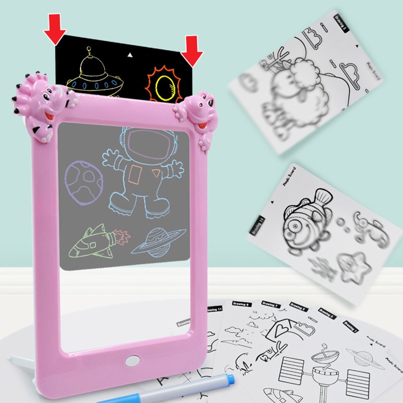 Bảng Vẽ Graffiti Có Thể Tái Sử Dụng Dành Cho Trẻ Mẫu Giáo 3 +
