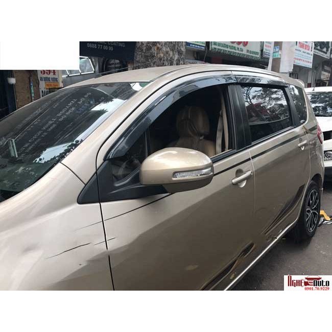 Vè che mưa xe suzuki Ertiga 2019-2021 nhựa đen dày