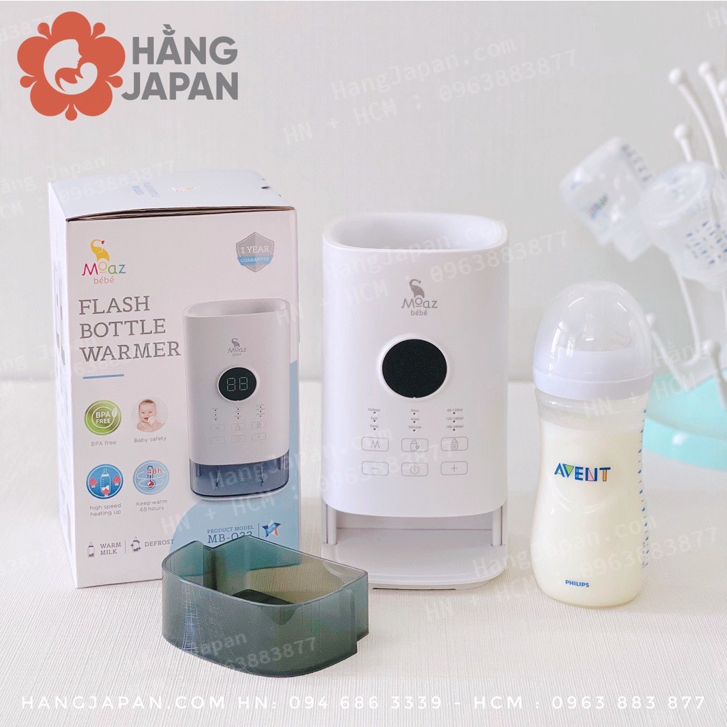 Máy hâm sữa thông minh siêu tốc MOAZ BÉBÉ MB-033