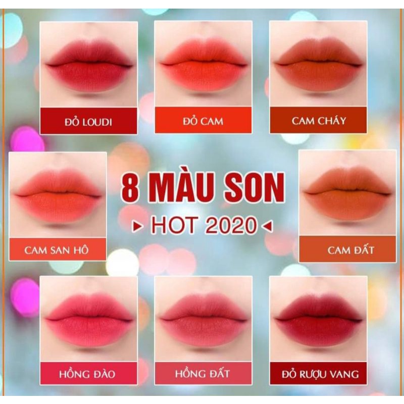 Son kem Loudi màu hồng đào