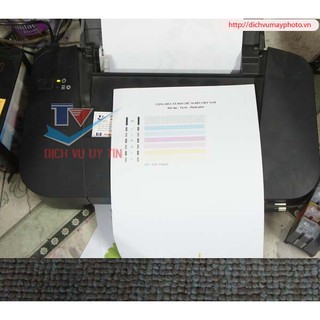 Máy in màu cũ canon IP 2770 có dẫn mực ngoài